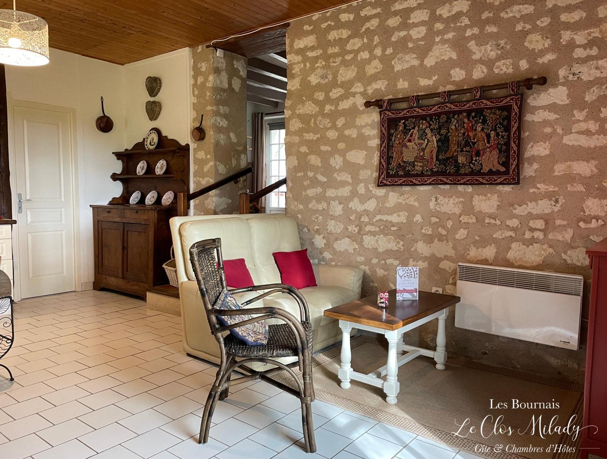 Chambres D'Hotes Les Bournais - Le Clos Milady L'Ile-Bouchard Εξωτερικό φωτογραφία